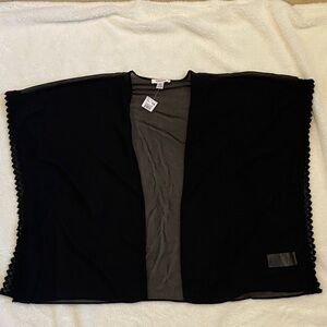 Motherhood Maternity Sheer Kimono Style Coverup OS - NWT